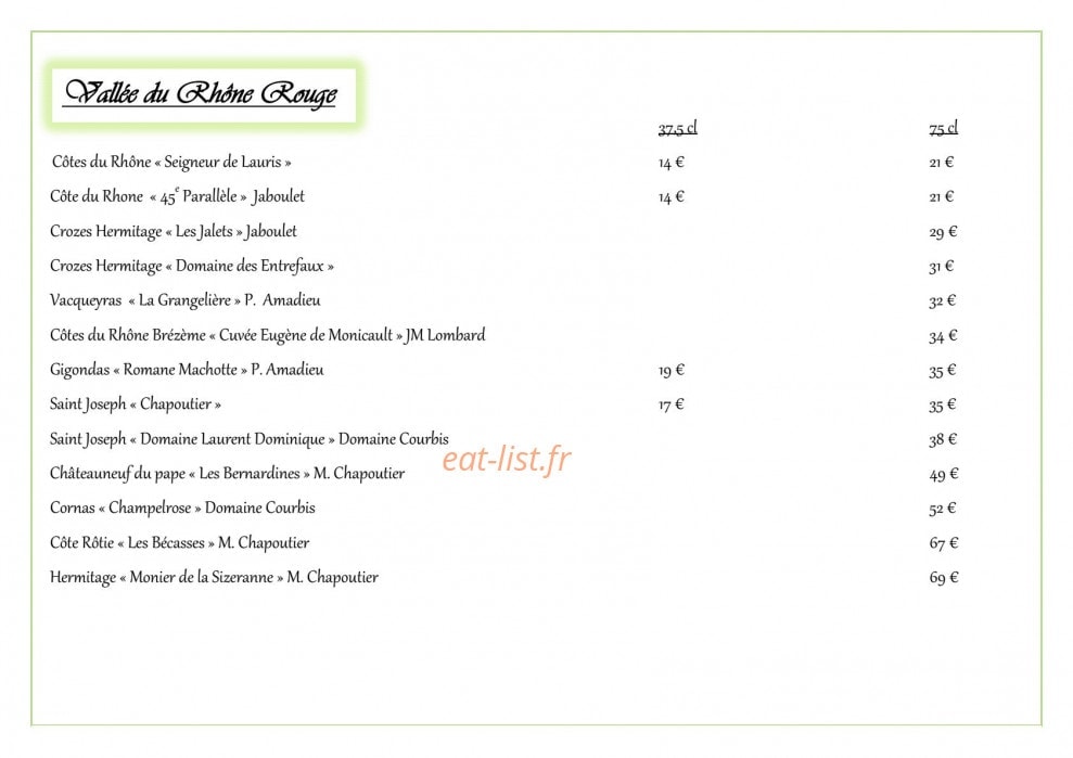 Les Oliviers — carte page 8