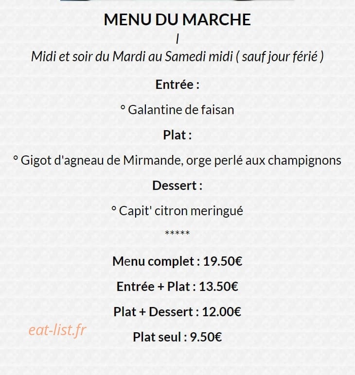La Capitelle — carte page 2