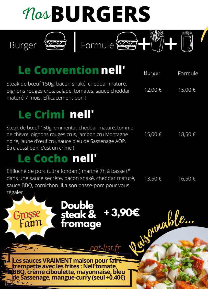 Nell'Burgers — carte page 2