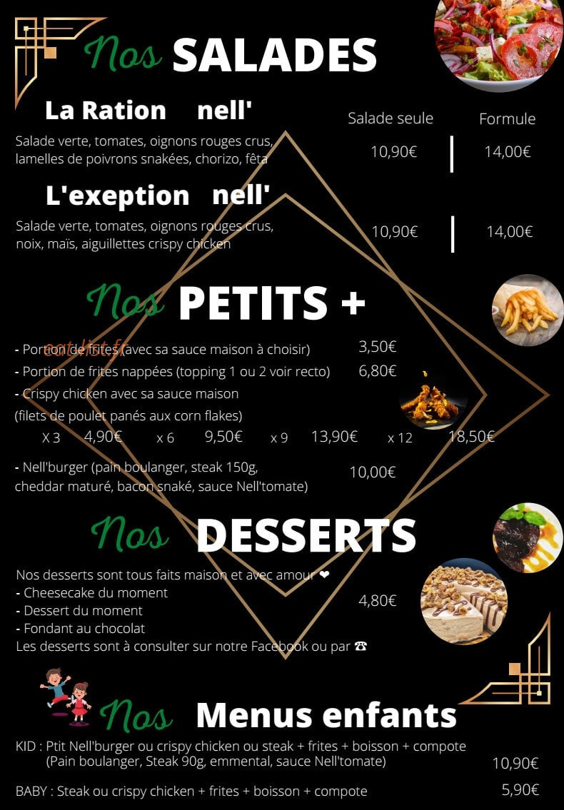 Nell'Burgers — carte page 4