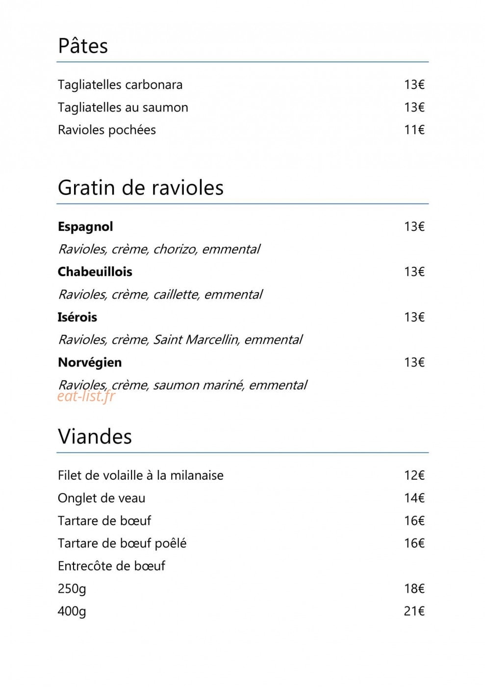 Golf De Valence Saint. Didier — carte page 2