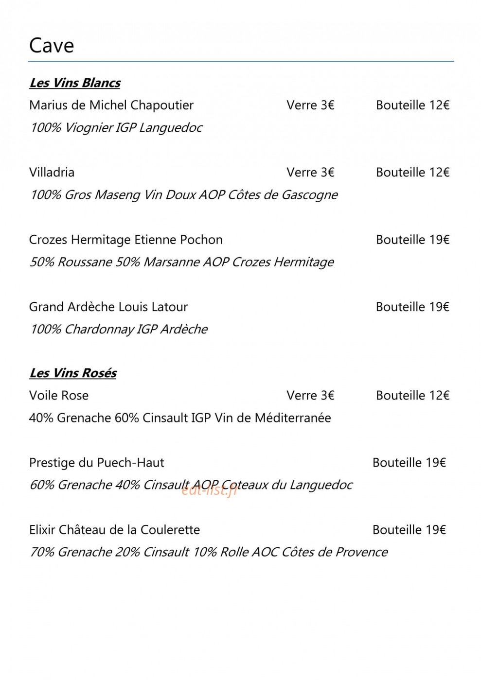 Golf De Valence Saint. Didier — carte page 8