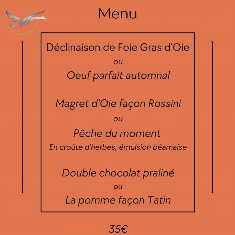 Délices des Payres — carte page 1