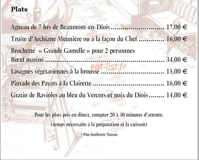 L'Arbre à Miel — carte page 3