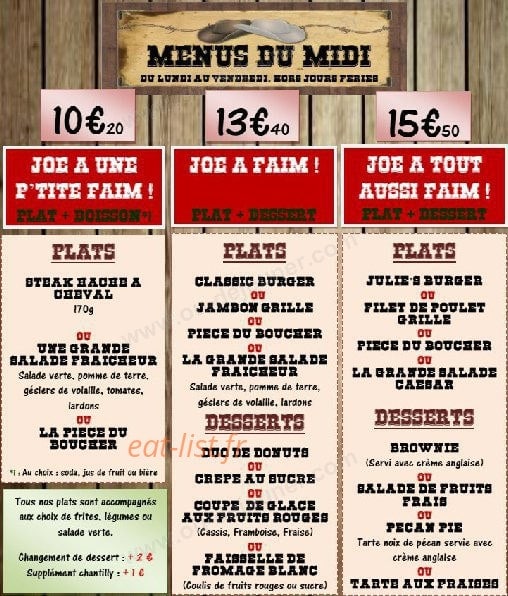 Joe a Les Crocs — carte page 5