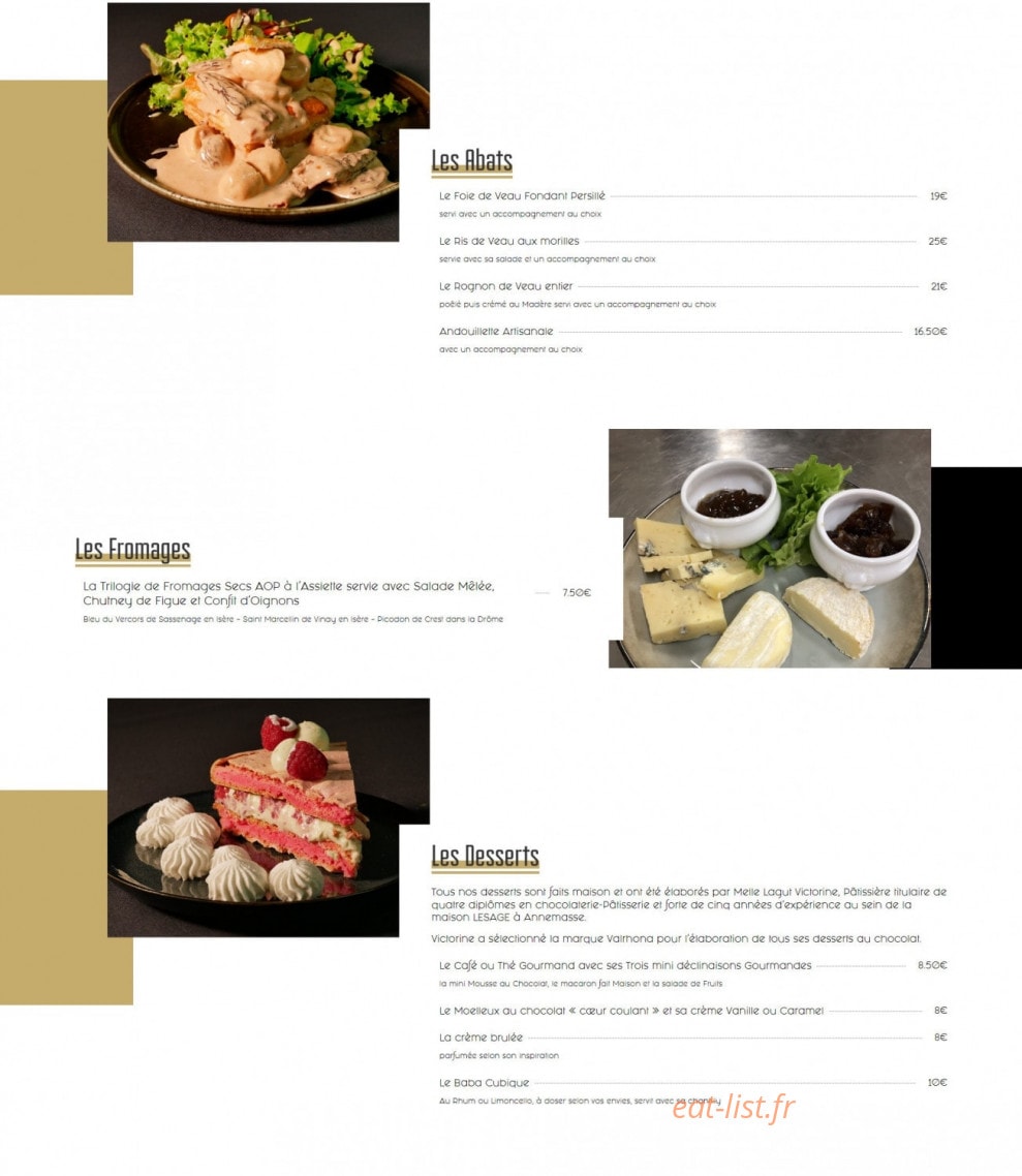 Chez Lapapem — carte page 4