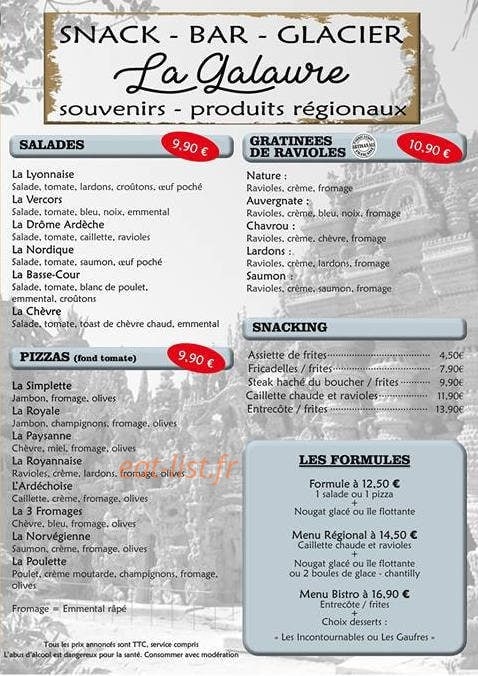 La Galaure — carte page 1