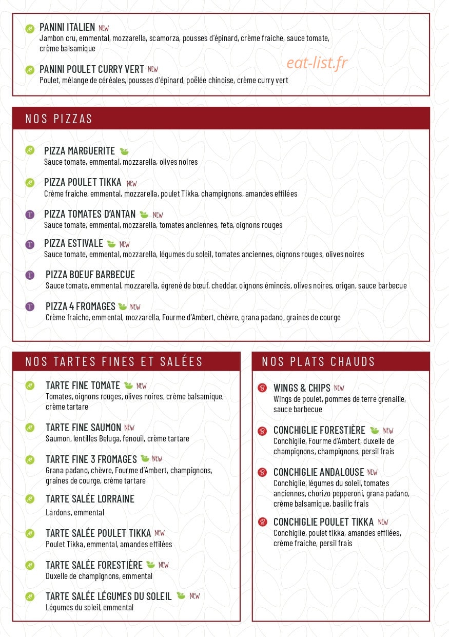 L'Atelier Papilles — carte page 5