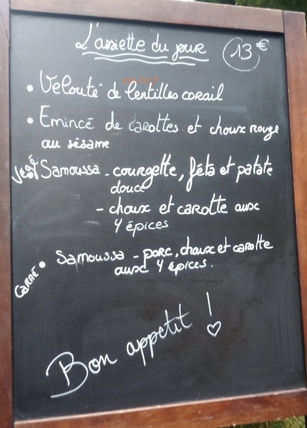 La guinguette de Aouste — carte page 1