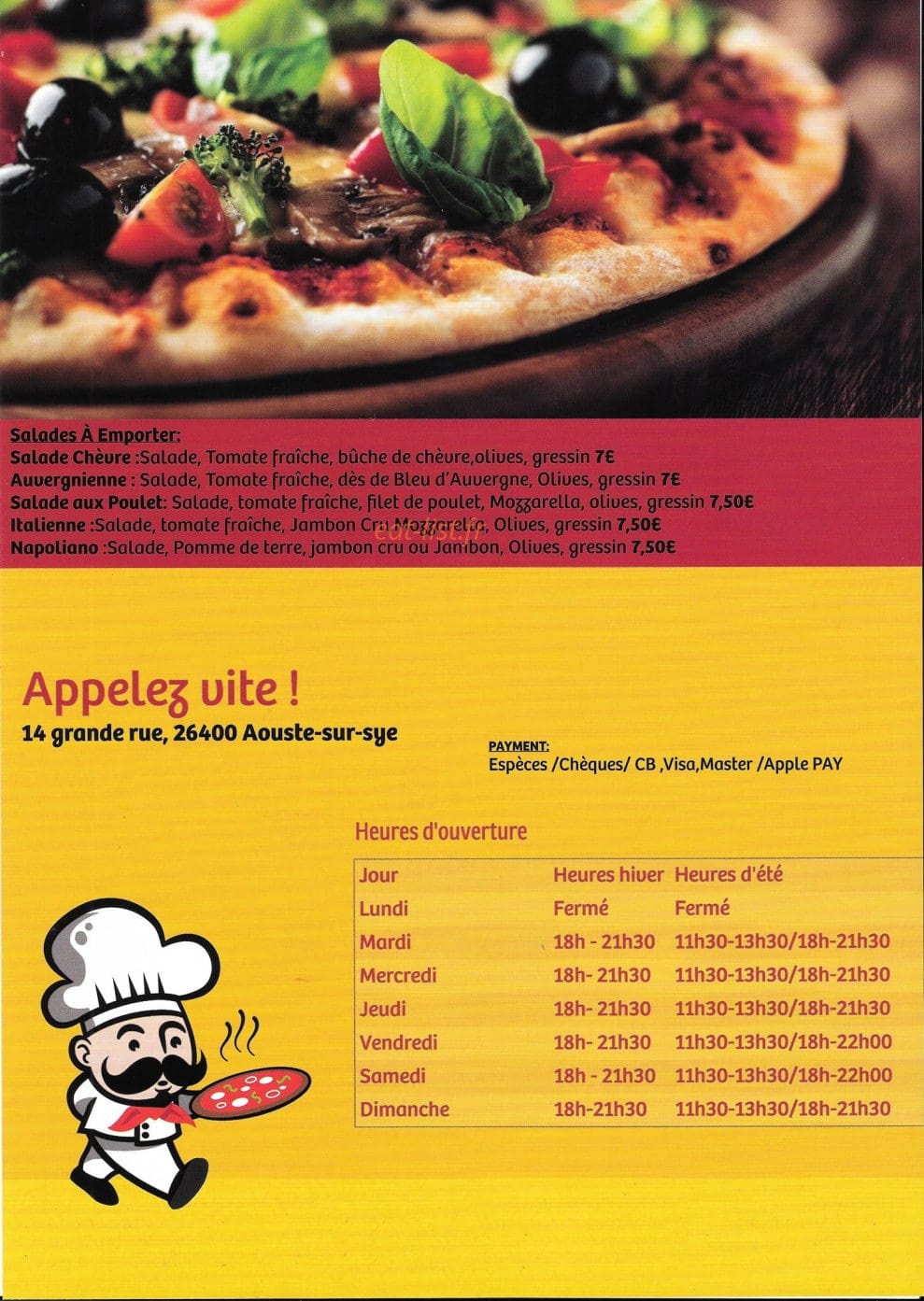 La Rose — carte page 2
