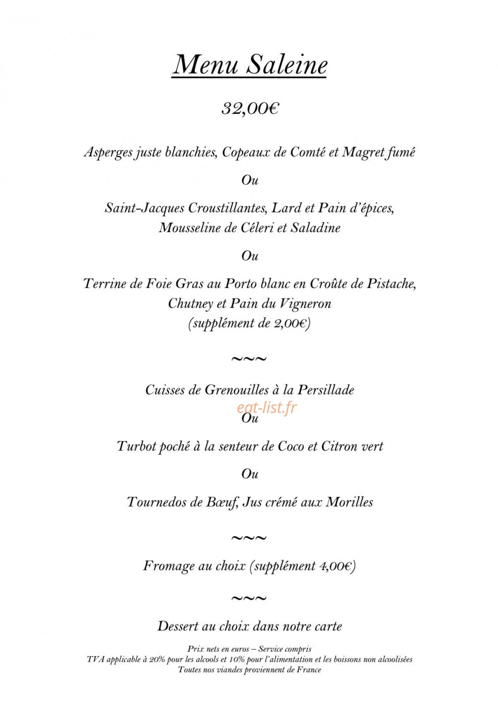 La Saleine — carte page 5