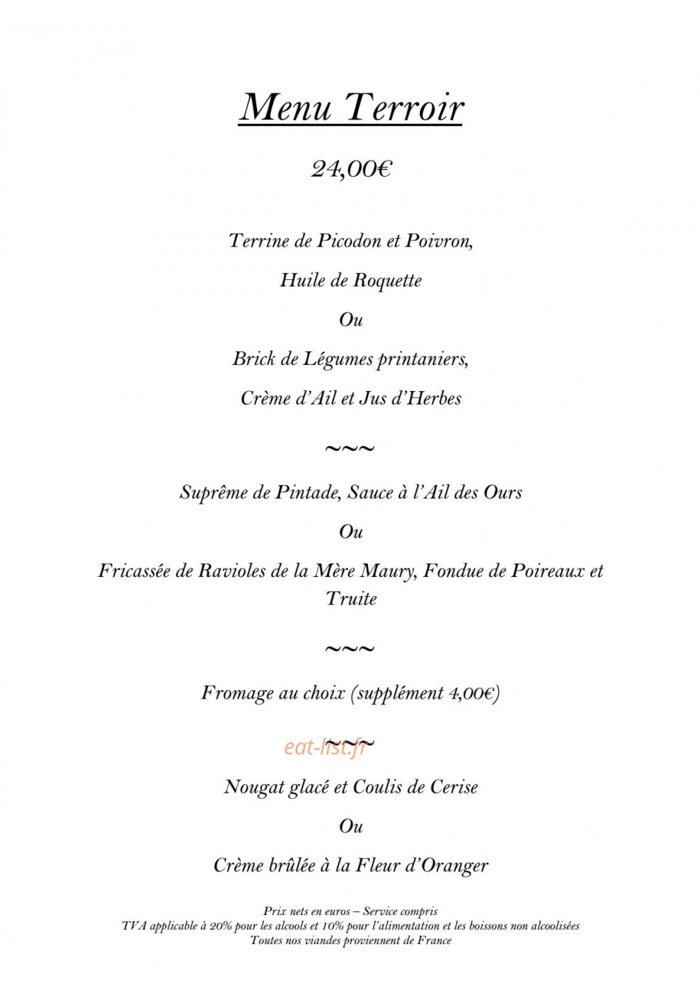 La Saleine — carte page 6