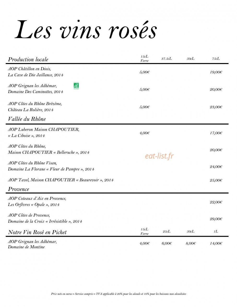 La Saleine — carte page 12