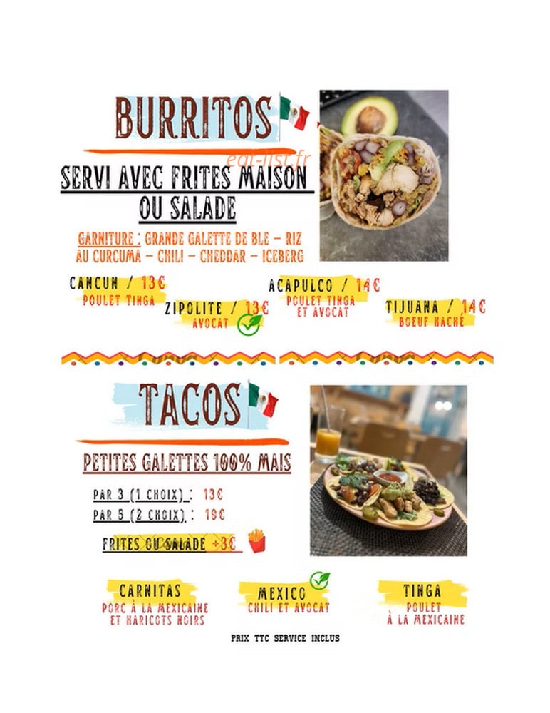 Las Catrinas — carte page 2