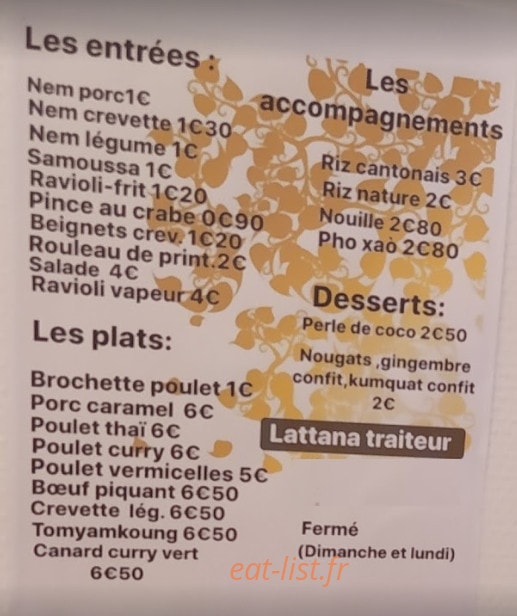 Lattana — carte page 1