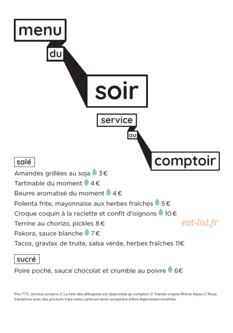 Le Central Vapeur — carte page 2
