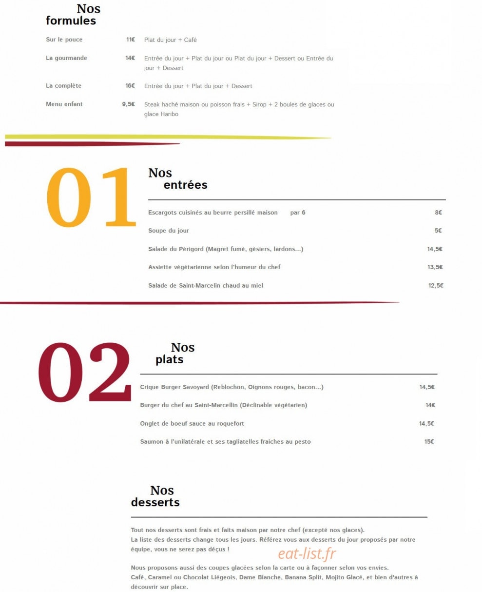 Sur Les Quais — carte page 3