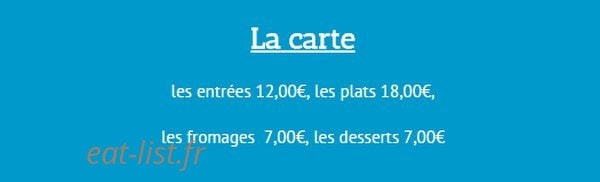 Cerise et Vinaigrette — carte page 2
