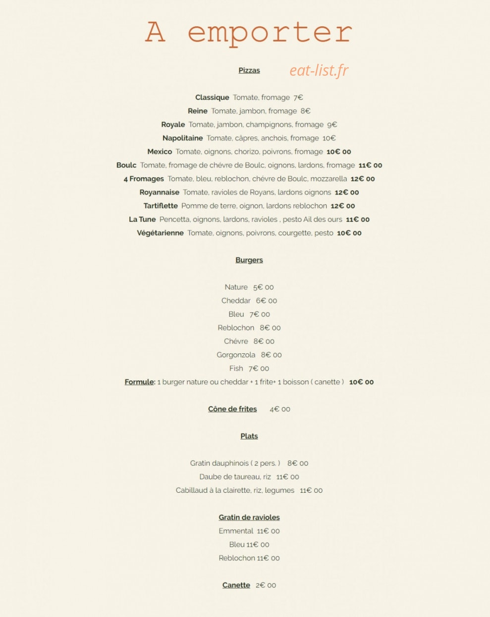 La Tune de l'Ours — carte page 8