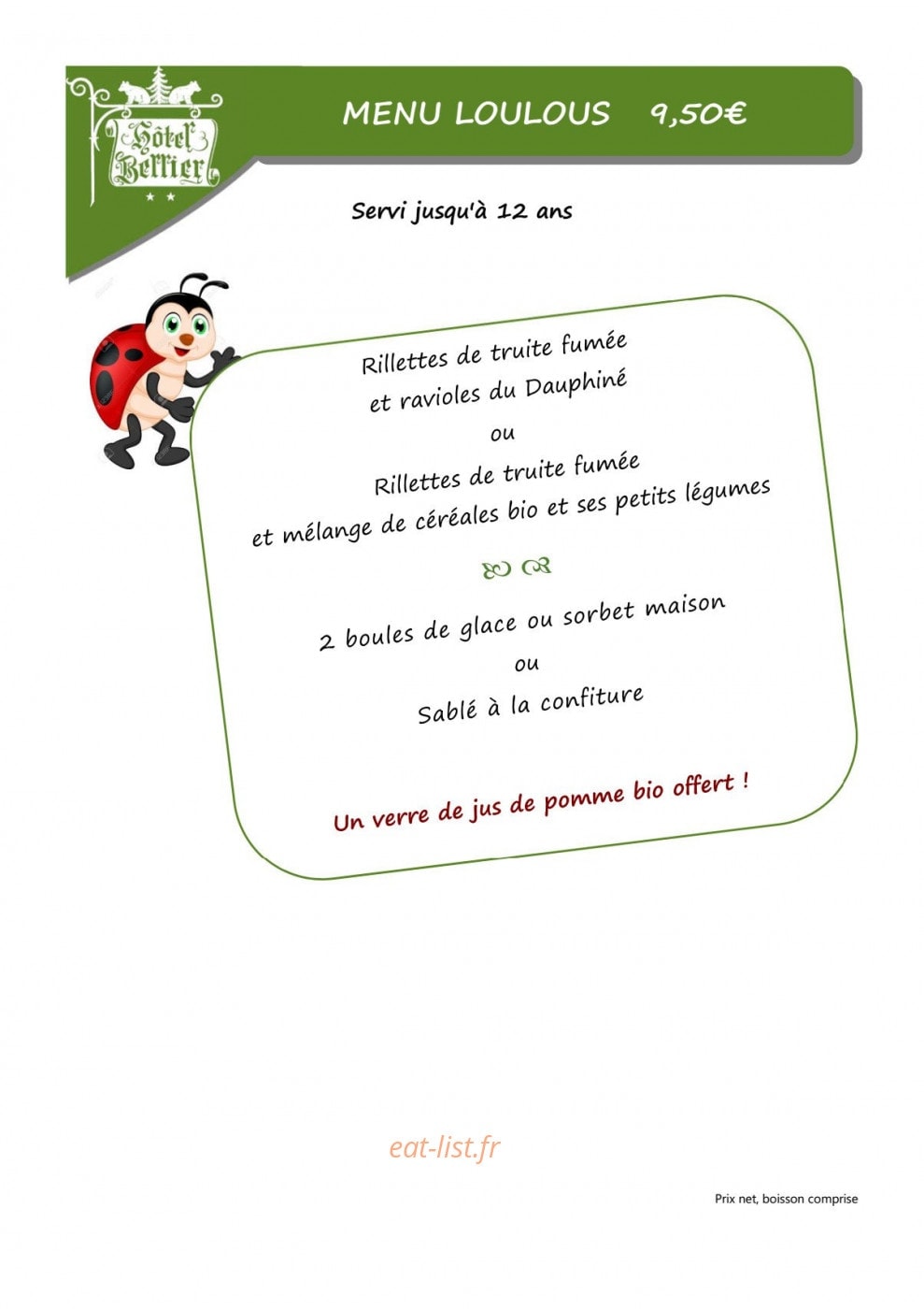 Bellier — carte page 7