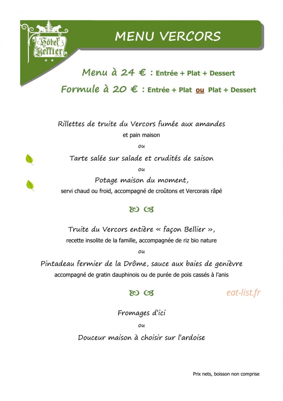 Bellier — carte page 5