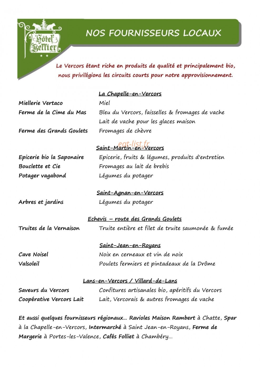Bellier — carte page 9