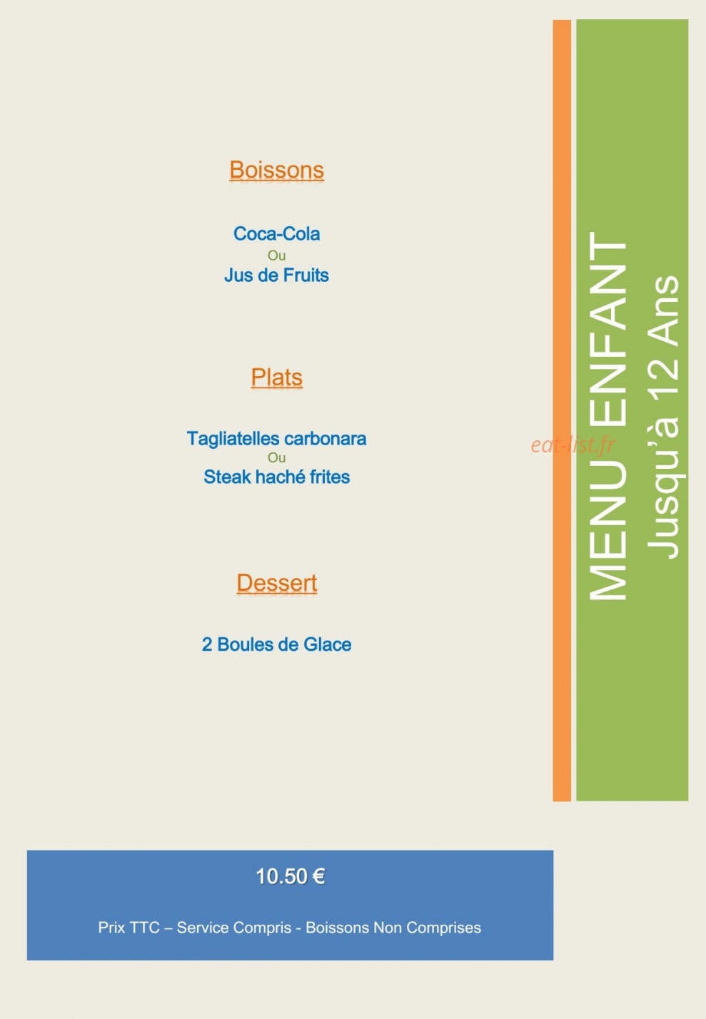 Côté Terrasse — carte page 9