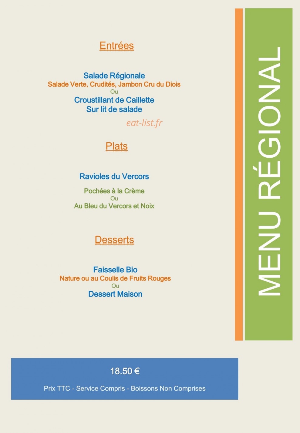 Côté Terrasse — carte page 7