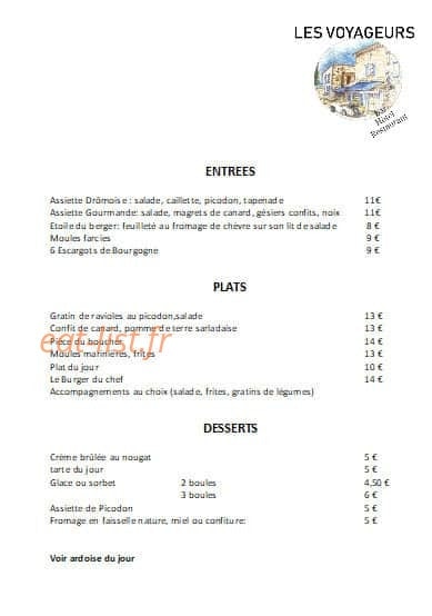 Les Voyageurs — carte page 2