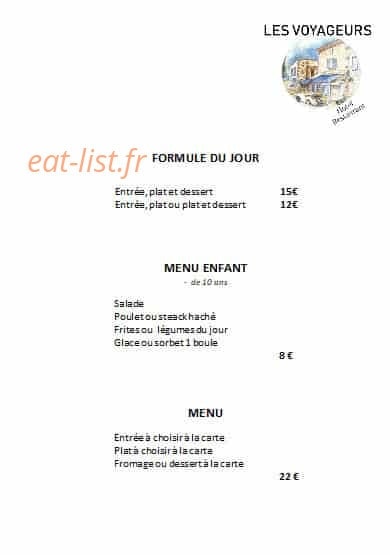 Les Voyageurs — carte page 3