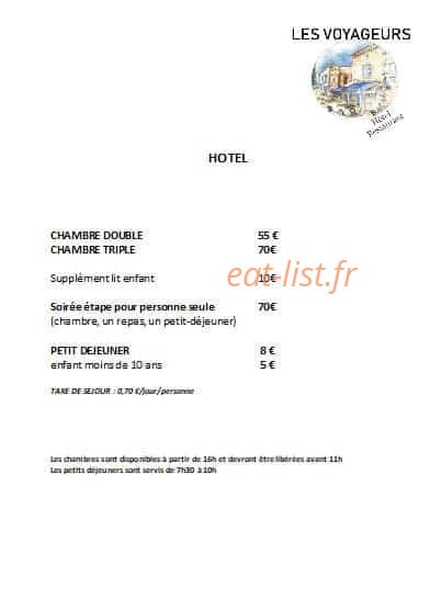 Les Voyageurs — carte page 4