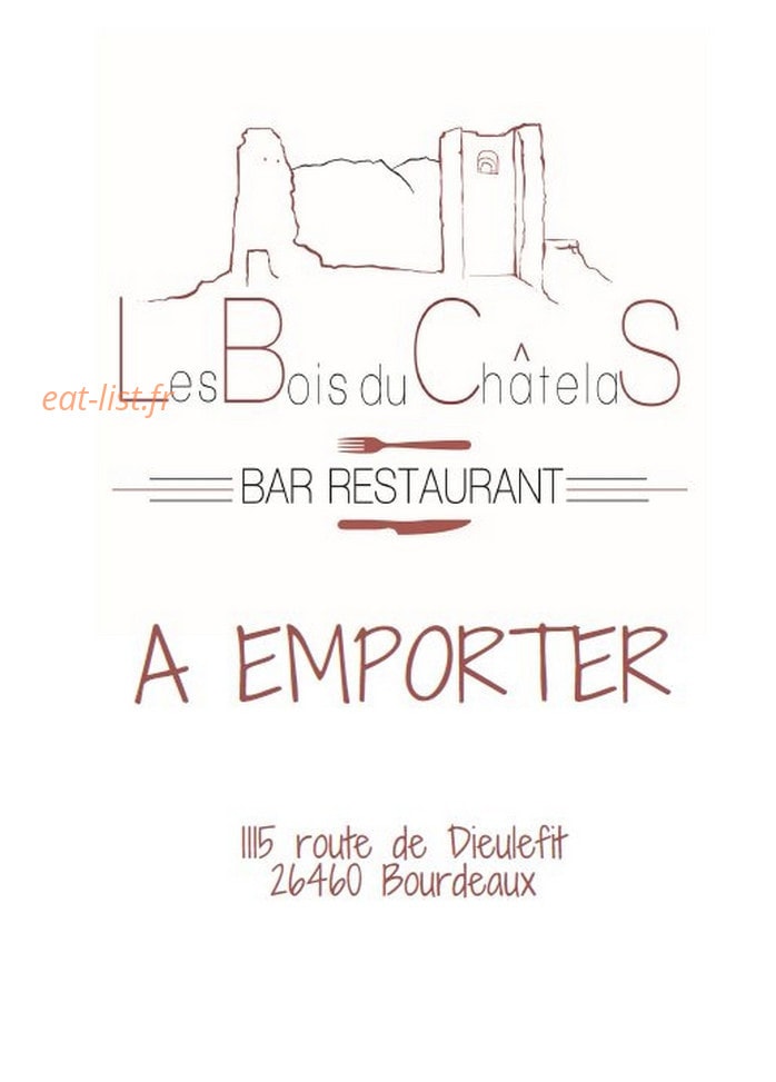Le Bois du Chatelas — carte page 1