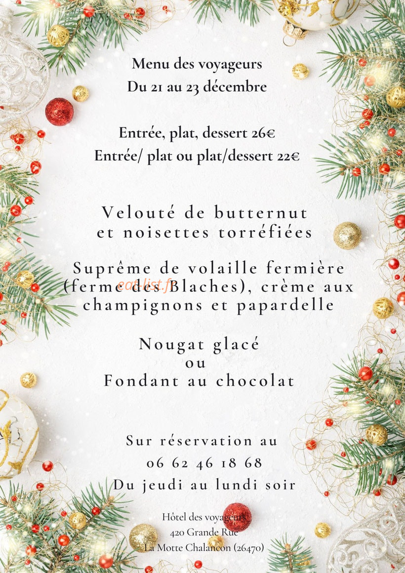 Hôtel des voyageurs — carte page 1