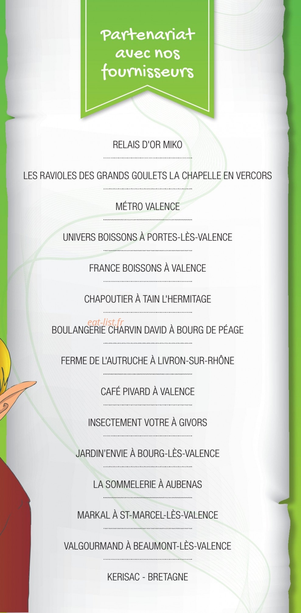 Le chaudron Gourmand — carte page 3