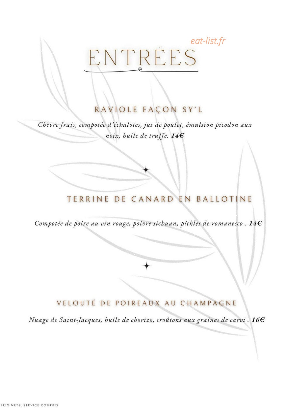 Le Sy'l — carte page 1
