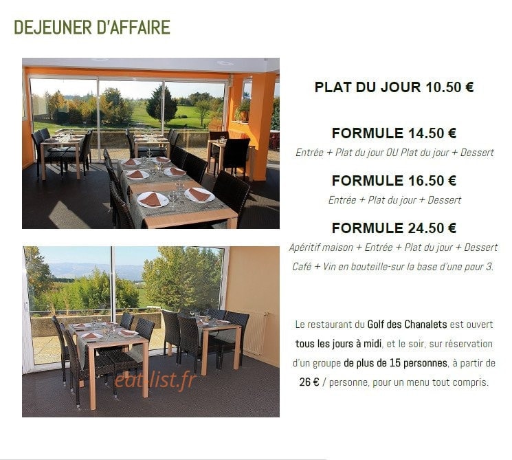 Les terrasses des chanalets — carte page 2