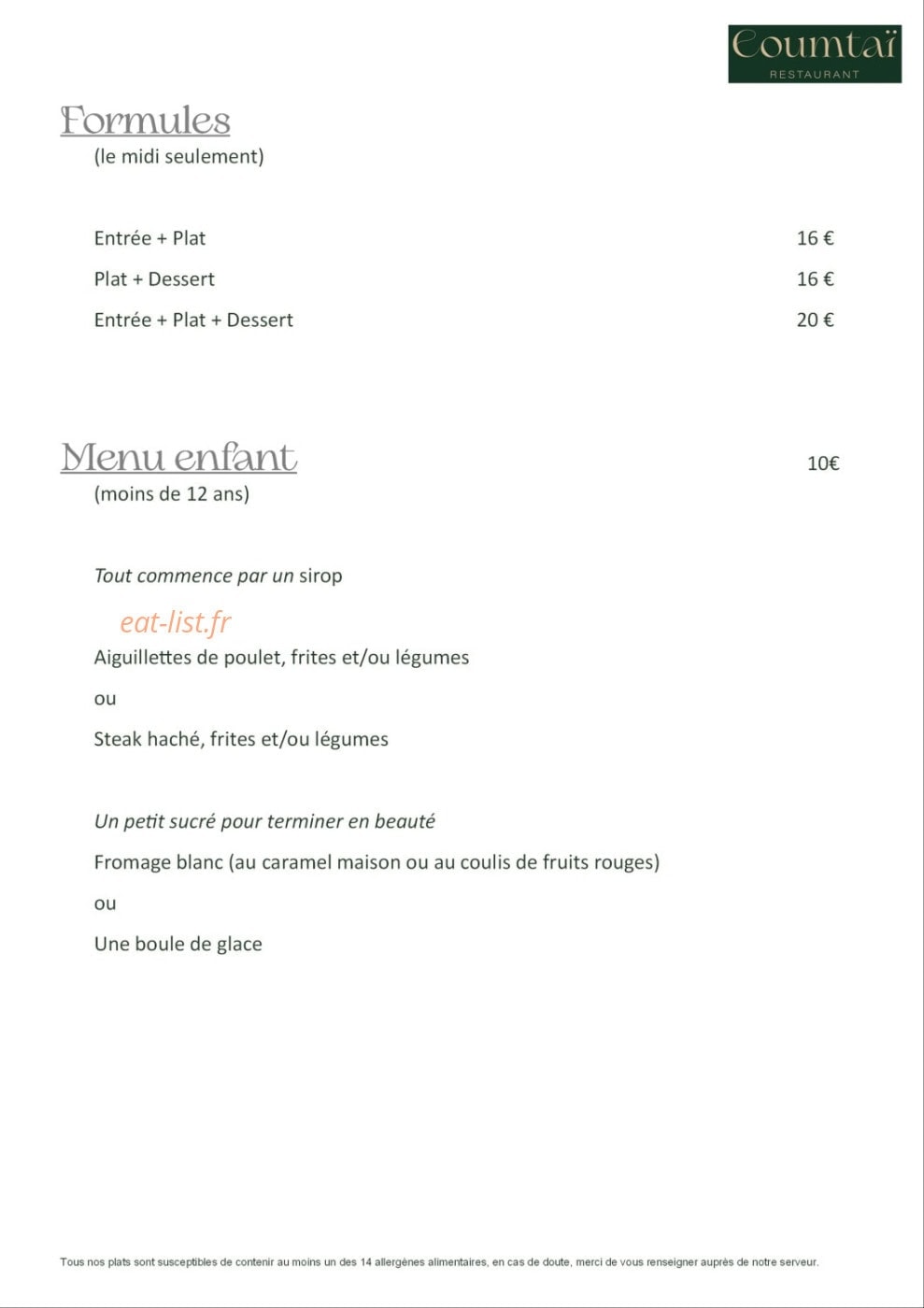 Coumtaï — carte page 2