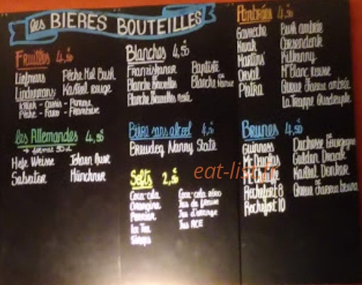 My Beers — carte page 4