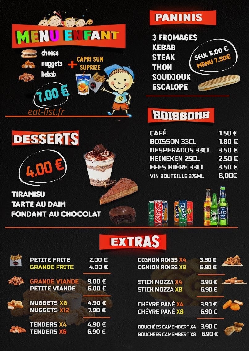 Mabel Kebab Tacos — carte page 4