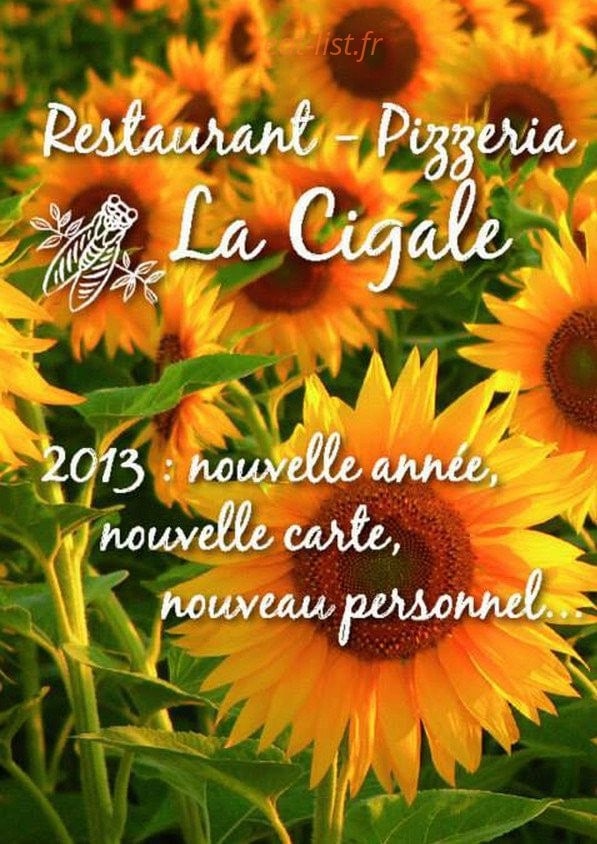 Cigale Chez Fifi — carte page 1
