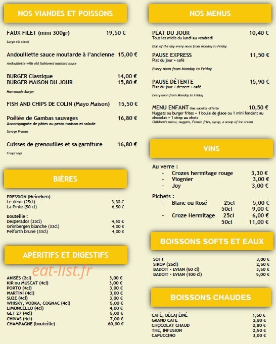 Le Trois — carte page 2