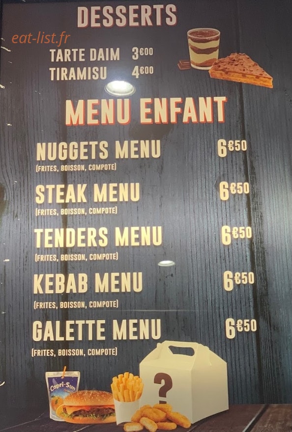 Istanbul Kebab — carte page 3