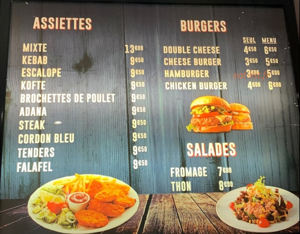 Istanbul Kebab — carte page 2