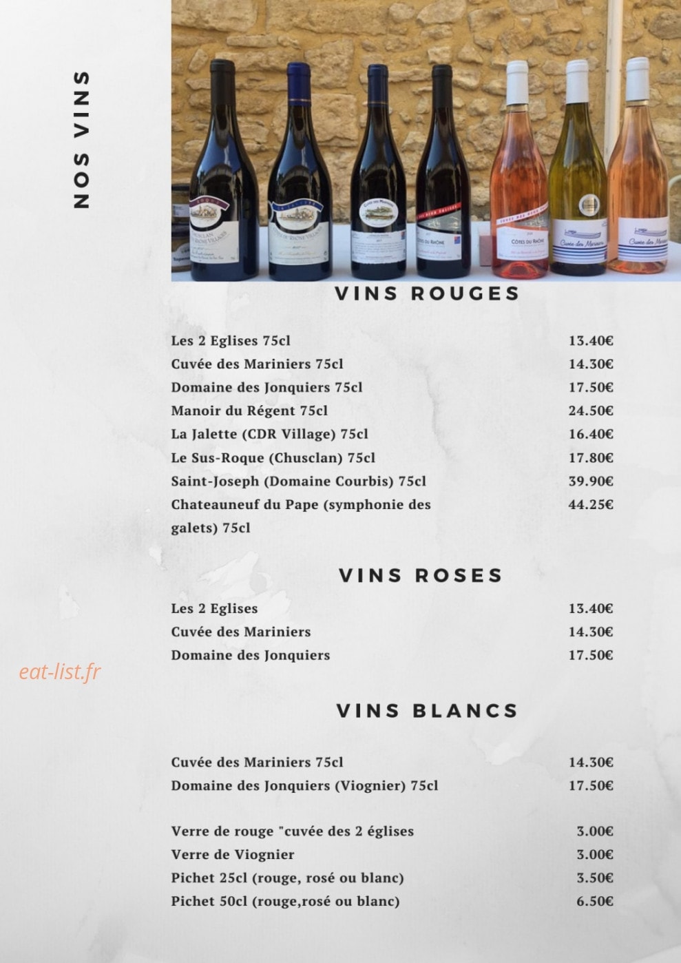 La Brasserie — carte page 5