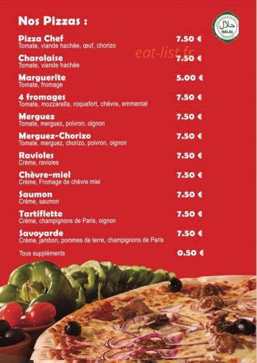 La Villa Gourmande — carte page 2