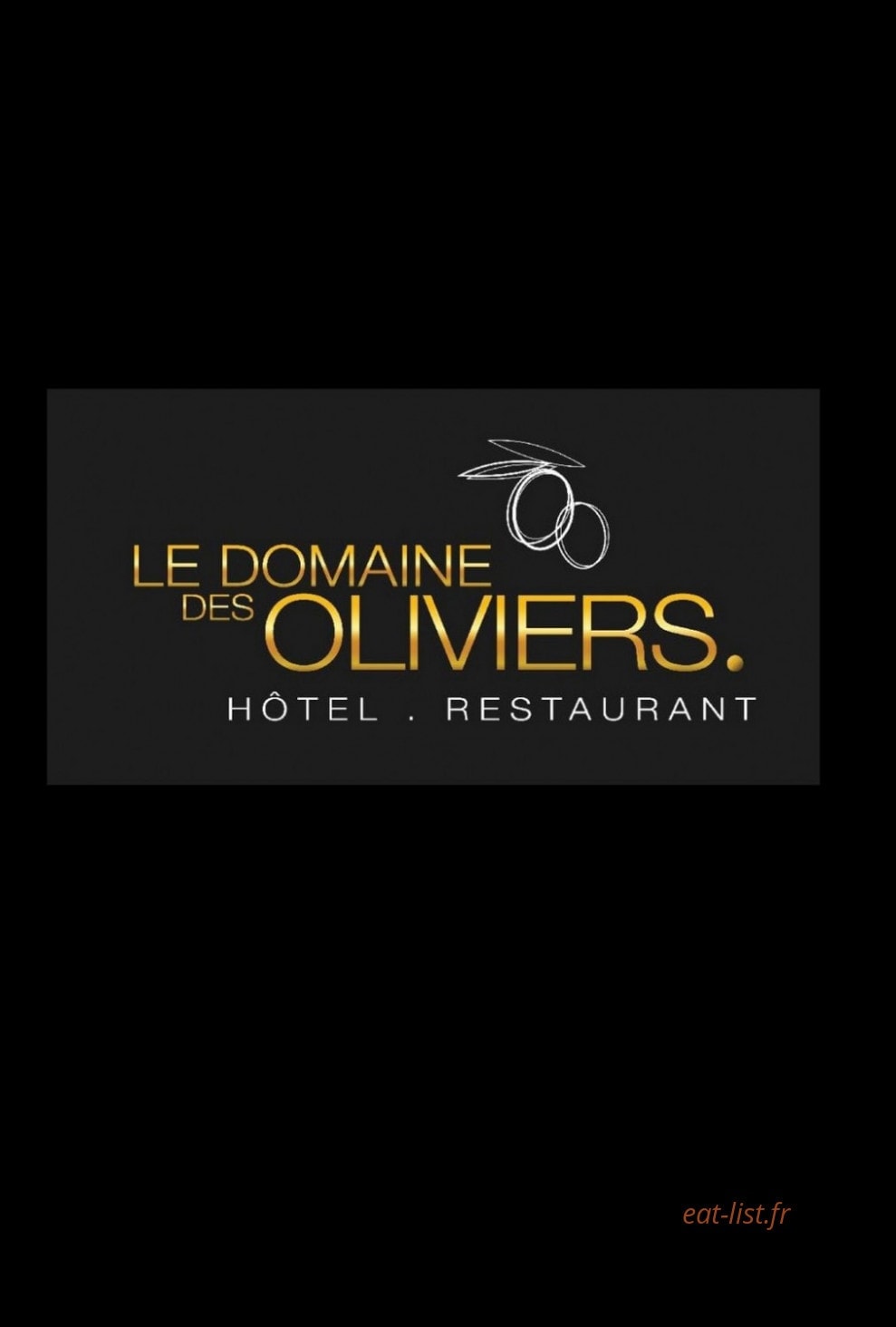 Le Domaine des Oliviers — carte page 1