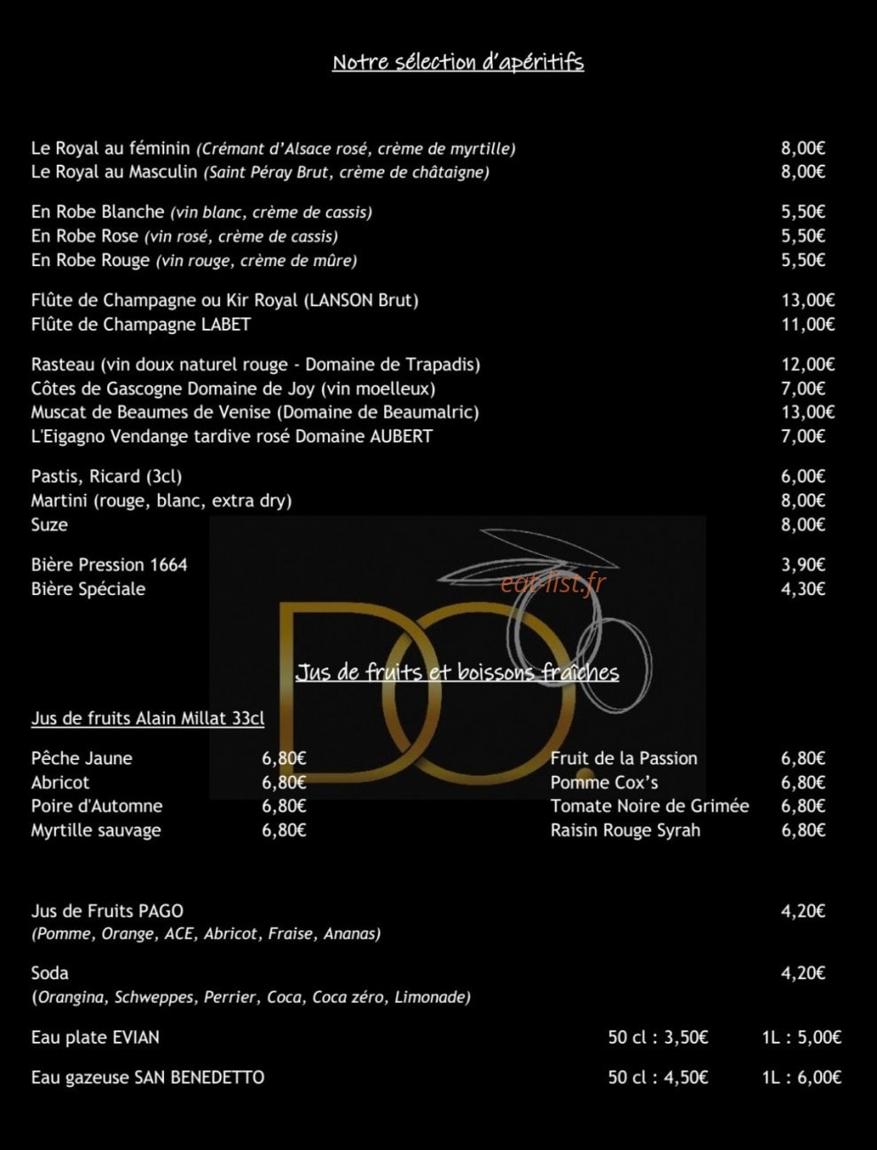 Le Domaine des Oliviers — carte page 3