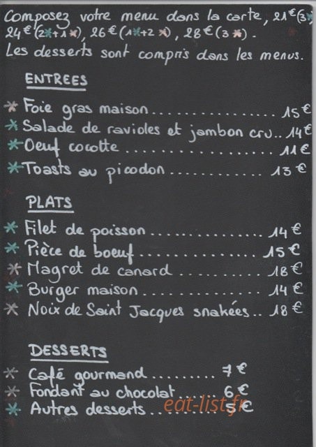 Le robinson — carte page 1