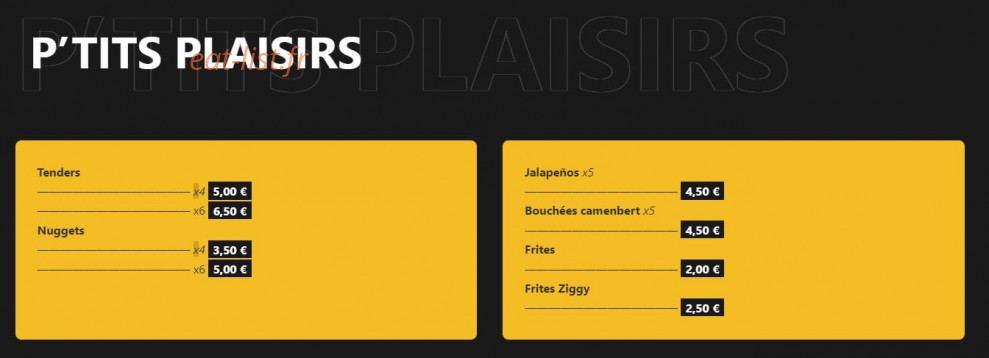Twenty — carte page 3