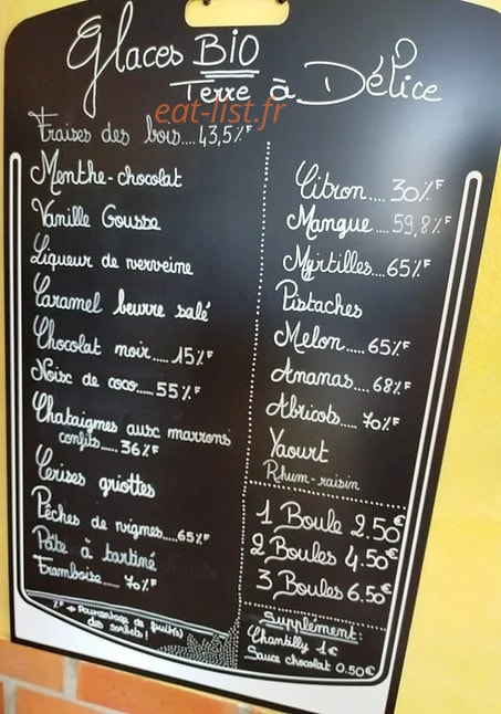 Chez Chris — carte page 2